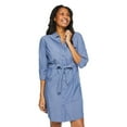 thumbnail image 1 of Iyla Women's Belted Shirt Dress, 1 of 6