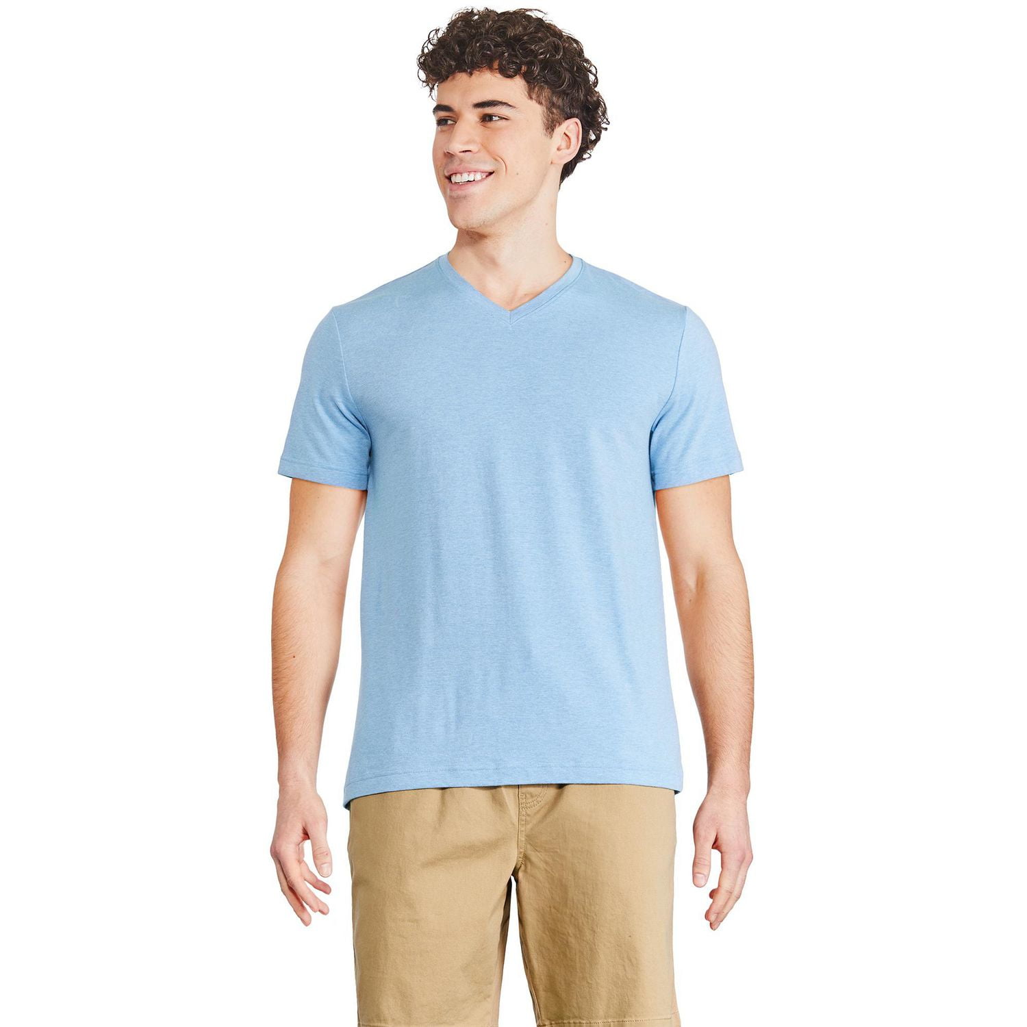 George Men's Stretch V-Neckline Tee