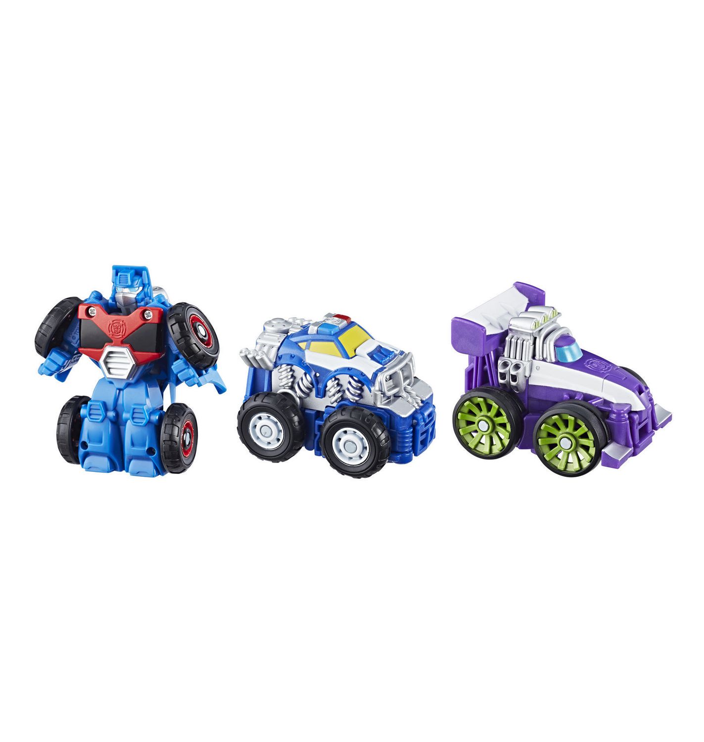 Playskool Heroes Transformers Rescue Bots Flip Racers Griffin Rock