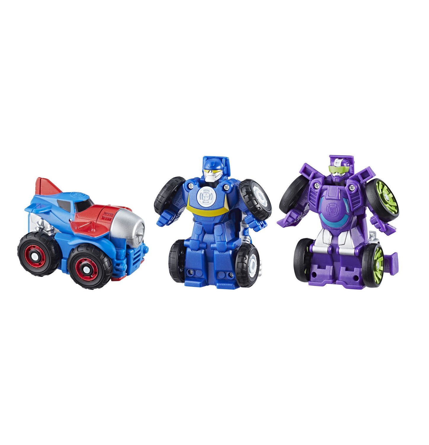 Playskool Heroes Transformers Rescue Bots Flip Racers Griffin Rock