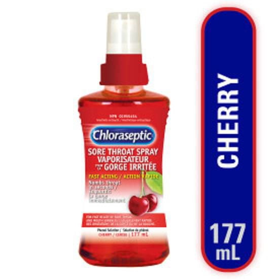 Vaporisateur pour la gorge Chloraseptic à la cerise 177 ml