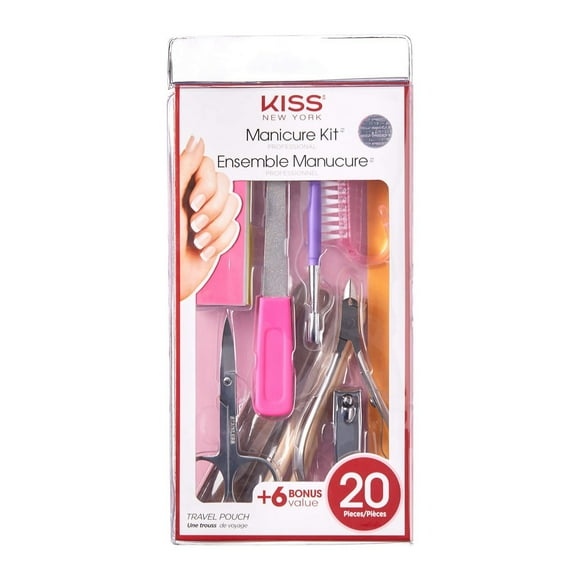 KISS Manicure Kit - Professional - 20 Pieces, Professional quality