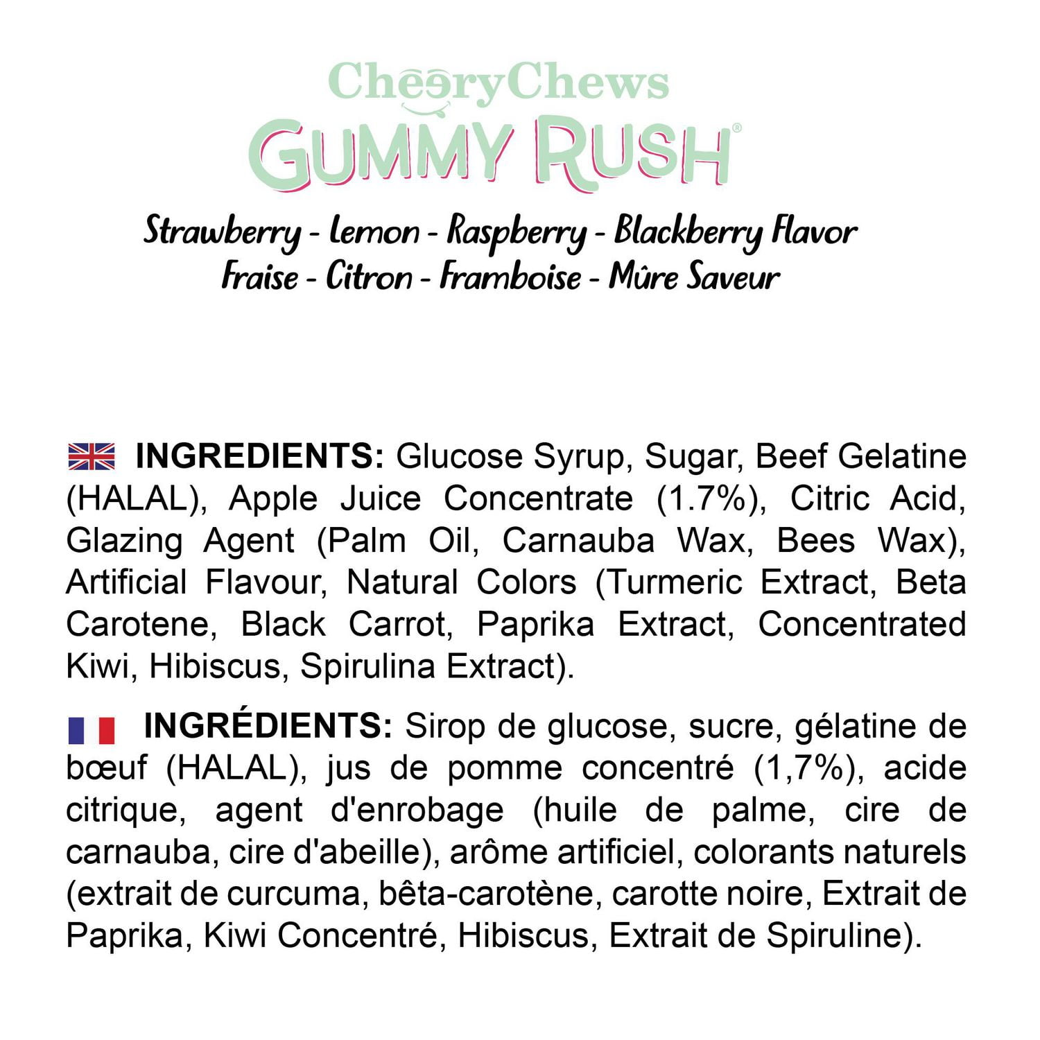 Gummy Rush - Gummy Unicorn 70g/2.46oz, Quantity - 70g/2.46oz