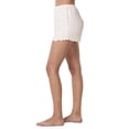 thumbnail image 2 of Secret Sleep Pointelle Short with Lattice Edge-Online Exclusive, 2 of 4