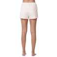 thumbnail image 3 of Secret Sleep Pointelle Short with Lattice Edge-Online Exclusive, 3 of 4