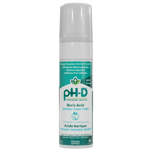 PH-D BORIC ACID FOAM WASH, SENSITIVE 6OZ