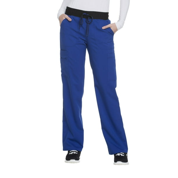 Pantalon d’uniforme médical à lacet de serrage en rayonne flexible Premium Collection de Scrubstar pour femmes