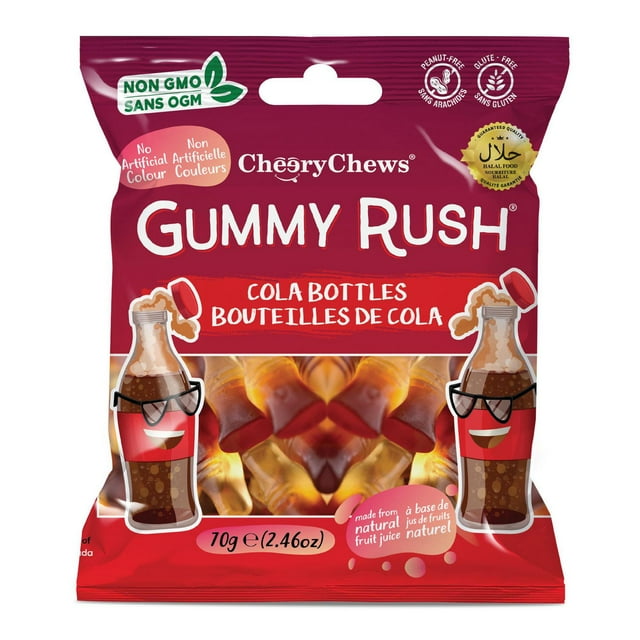 Gummy Rush - Cola Bottles 70g
