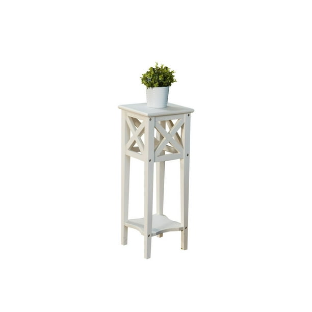 Étagère à pots de fleurs Ivy de Leisure Design en blanc