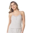 thumbnail image 1 of Secret Sleep Rib Tank with Lace-Online Exclusive, 1 of 4