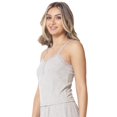 thumbnail image 2 of Secret Sleep Rib Tank with Lace-Online Exclusive, 2 of 4