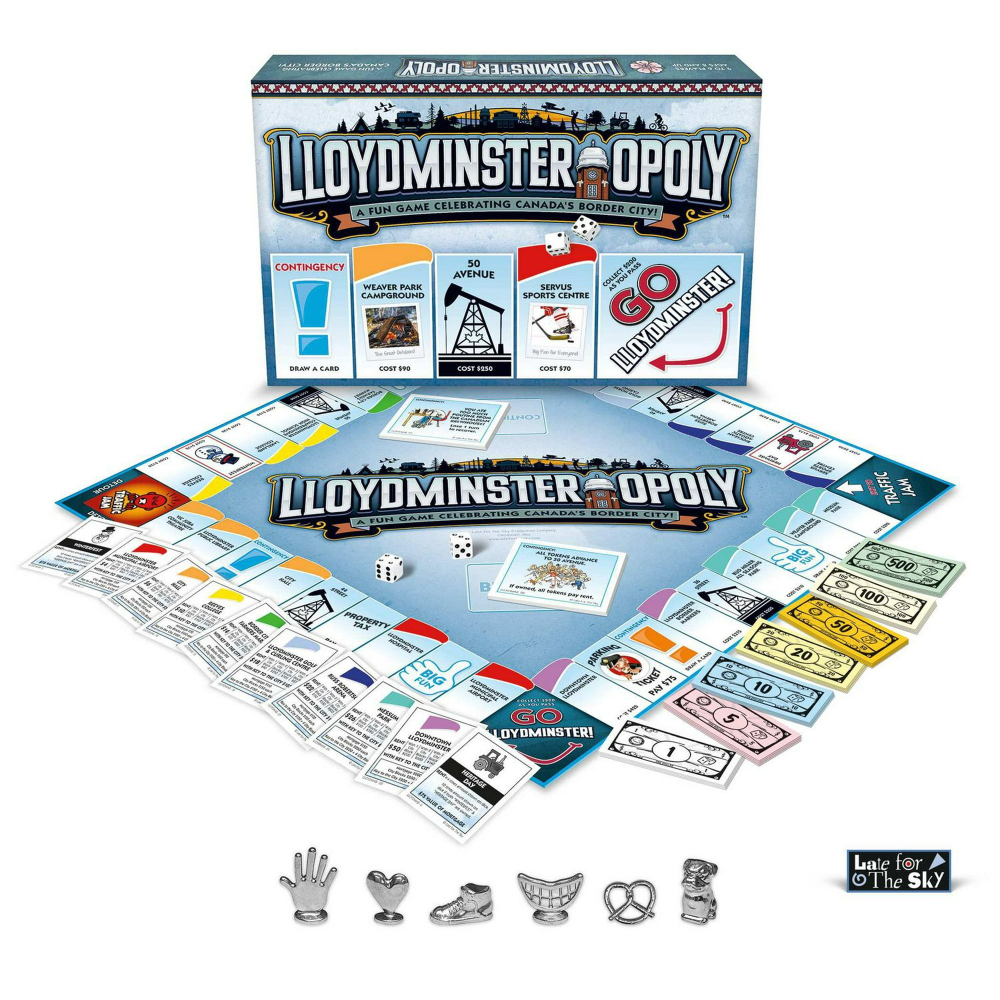 LATE FOR THE SKY - Lloydminster-Opoly
