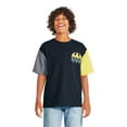 thumbnail image 1 of Batman Boys' Shoulder Mesh Tee, 1 of 3