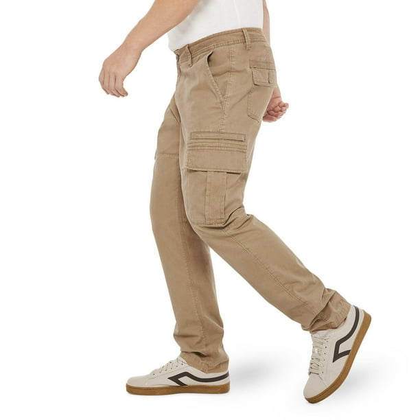 George Men's Slim Cargo Pants 