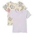 thumbnail image 1 of George Toddler Girls' Tee 2-Pack, 1 of 2