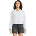 thumbnail image 1 of George Women's Oversized Cropped Shirt, 1 of 6