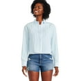 thumbnail image 1 of George Women's Oversized Cropped Shirt, 1 of 6