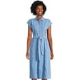 thumbnail image 1 of George Women's Denim Shirt Dress, 1 of 6