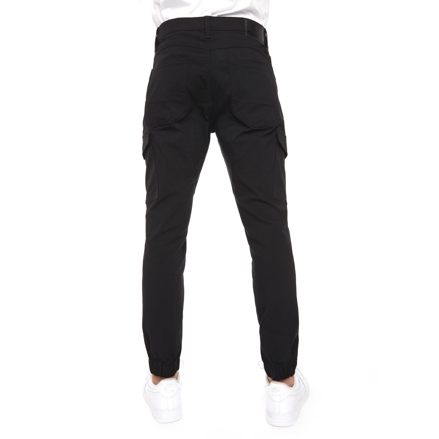 Dark Black Men's Comfort Stretch Cargo Pant 