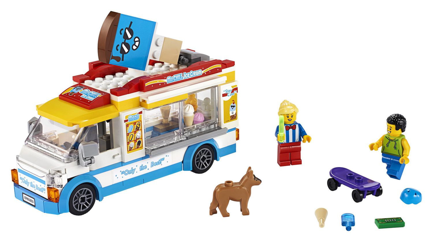 LEGO City Ice-Cream Truck 60253 Toy Building Kit (200 Pieces)