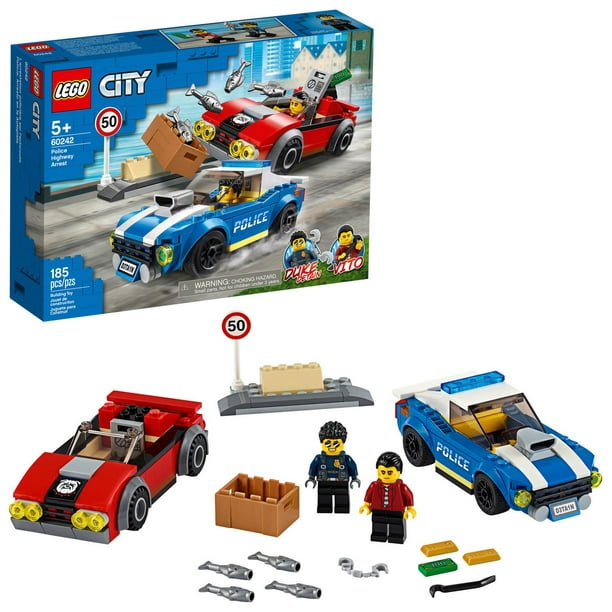 LEGO City L'incendie et la poursuite policière 60319 Ensemble de