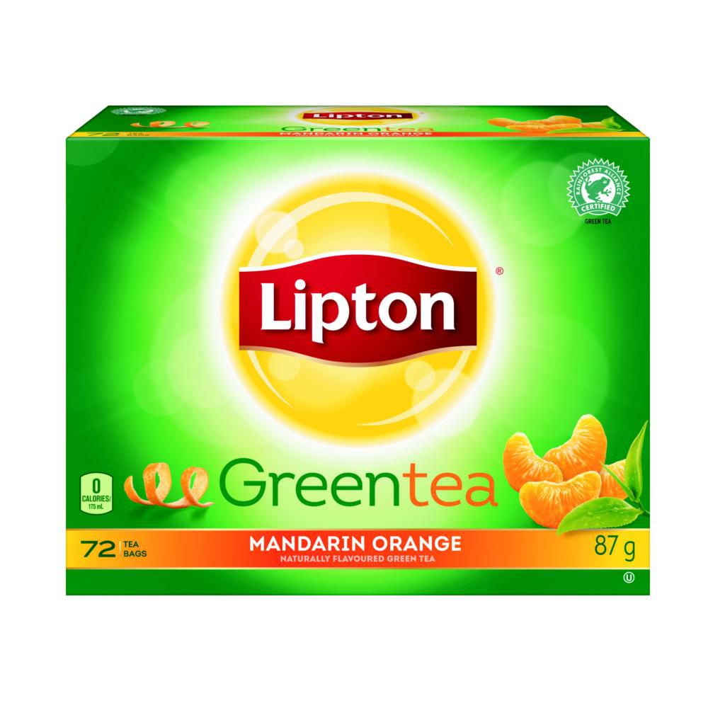 Lipton Mandarin Orange Green Tea Tea Walmart Canada