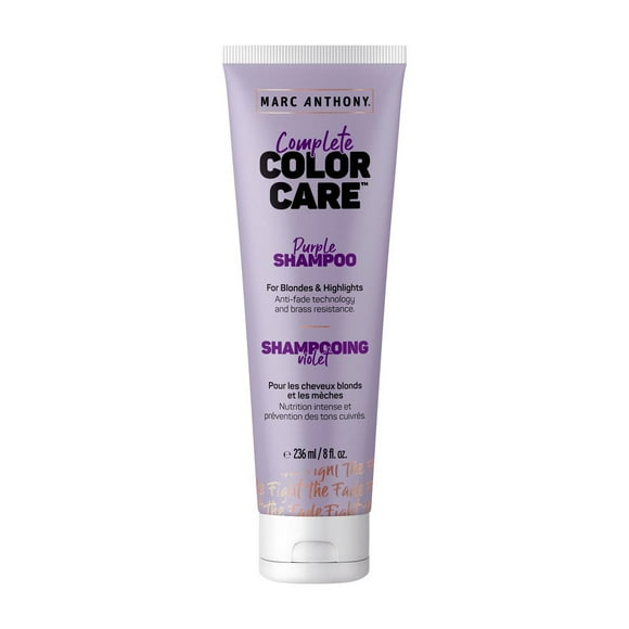 Marc Anthony Complete Colour Care Purple Shampoo for Blondes, 236 mL