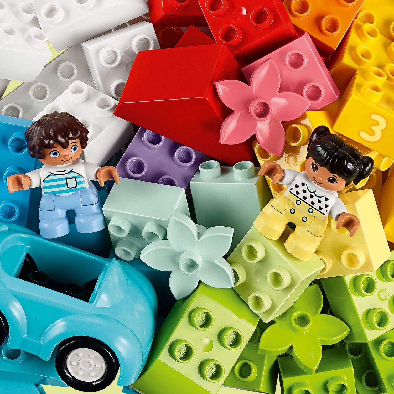 LEGO DUPLO Classic Brick Box 10913 Building Toy (65 Pieces)