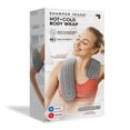 thumbnail image 2 of Sharper Image Hot + Cold Body Wrap, Dual Intensity Soft Fabric for Neck, Shoulders, Legs & Arms, 2 of 6