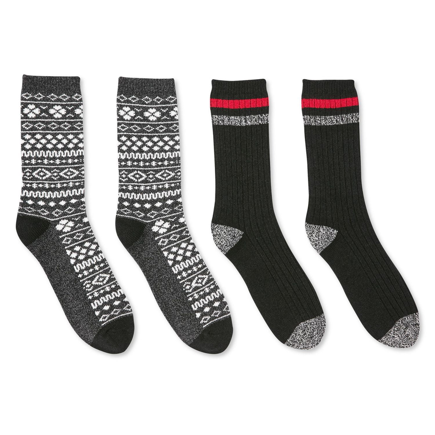Canadiana Men's UltraSoft Crew Socks 2Pack Walmart Canada