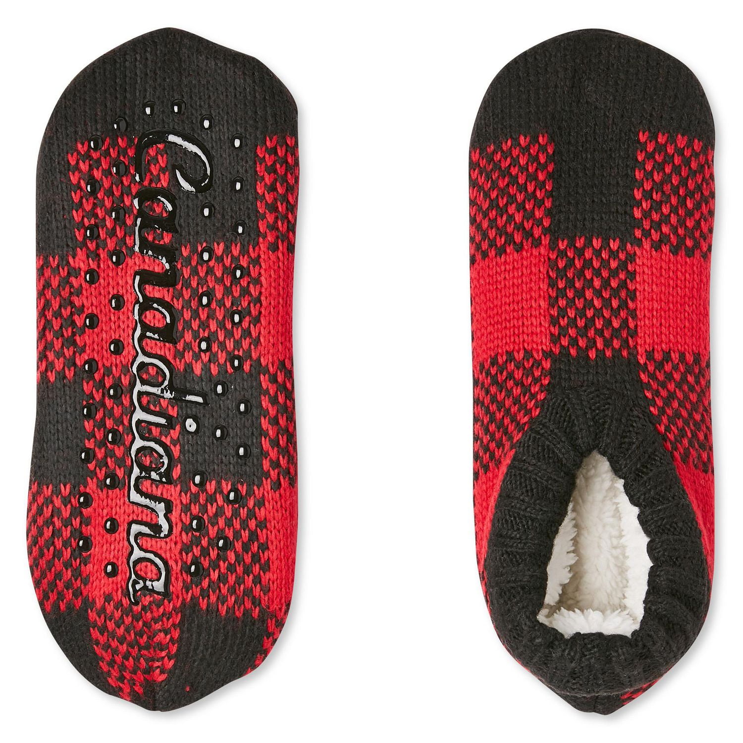 Canadiana Girls' Lined Slippers