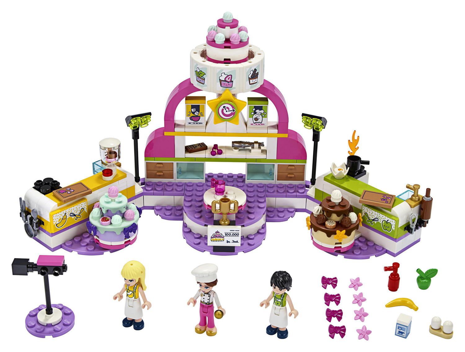 walmart lego friends baking competition