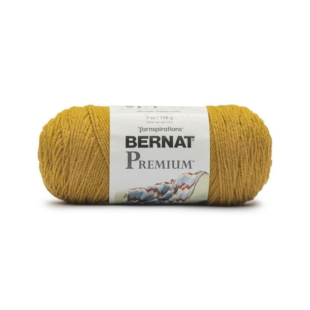 Bernat® Premium™ Yarn, Acrylic #4 Medium, 7oz/198g, 360 Yards, Acrylic ...