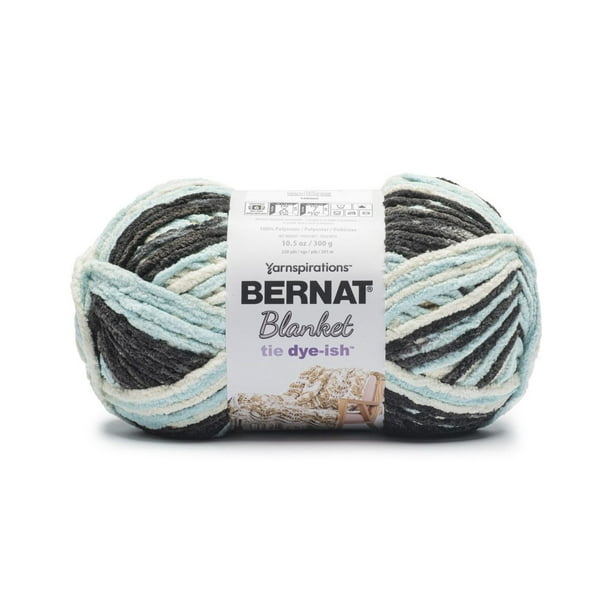 Bernat® Blanket Tie Dyeish™ Yarn, Polyester 6 Super Bulky, 10.5oz