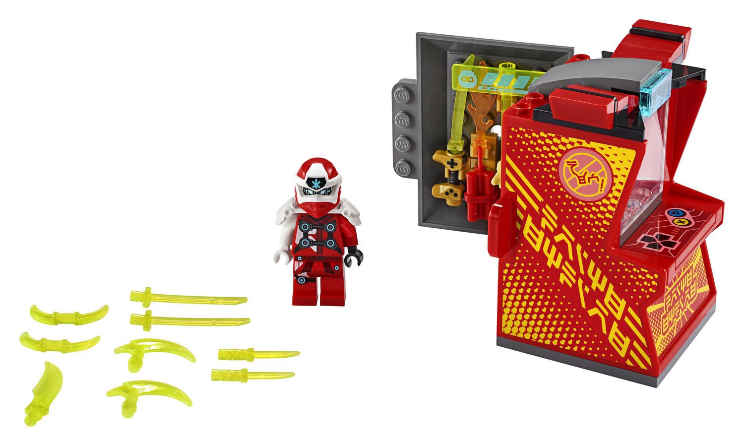 LEGO NINJAGO Kai Avatar - Arcade Pod 71714 Ninja Toy Building Kit 