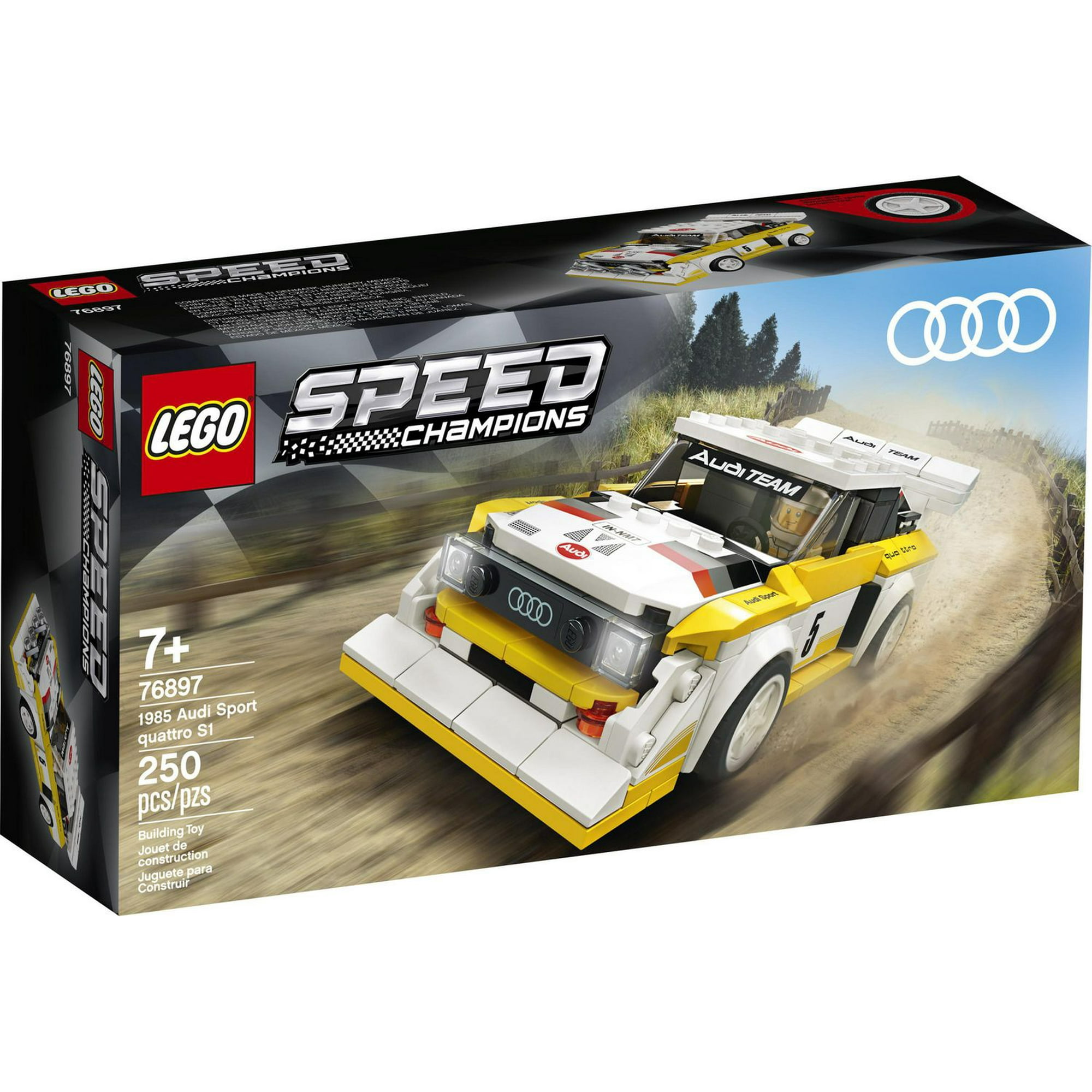 LEGO Speed Champions 1985 Audi Sport quattro S1 76897 Toy Building Kit (250  Pieces) 