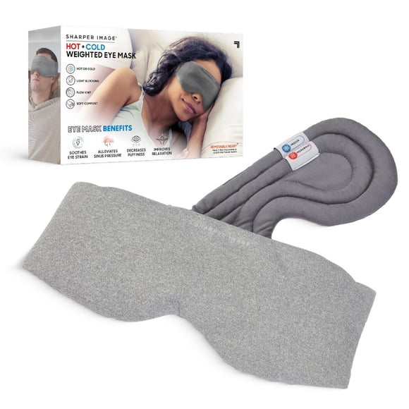 Sharper Image® Hot + Cold Weighted Eye Mask
