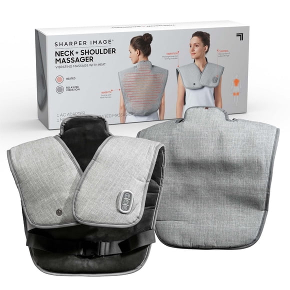 Le wrap de massage chauffant pour le cou et les épaules Sharper Image