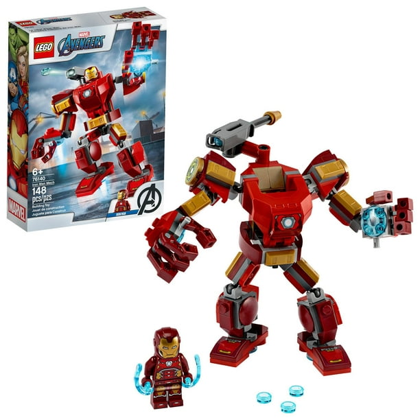 LEGO Marvel Avengers Le robot d'Iron Man 76140 Ensemble de construction (148 pièces)