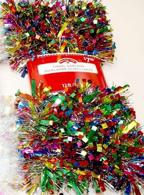 Holiday time Tinsel Walmart Canada