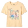 thumbnail image 1 of T-shirt à imprimé graphique Stitch Disney pour filles, 1 of 3