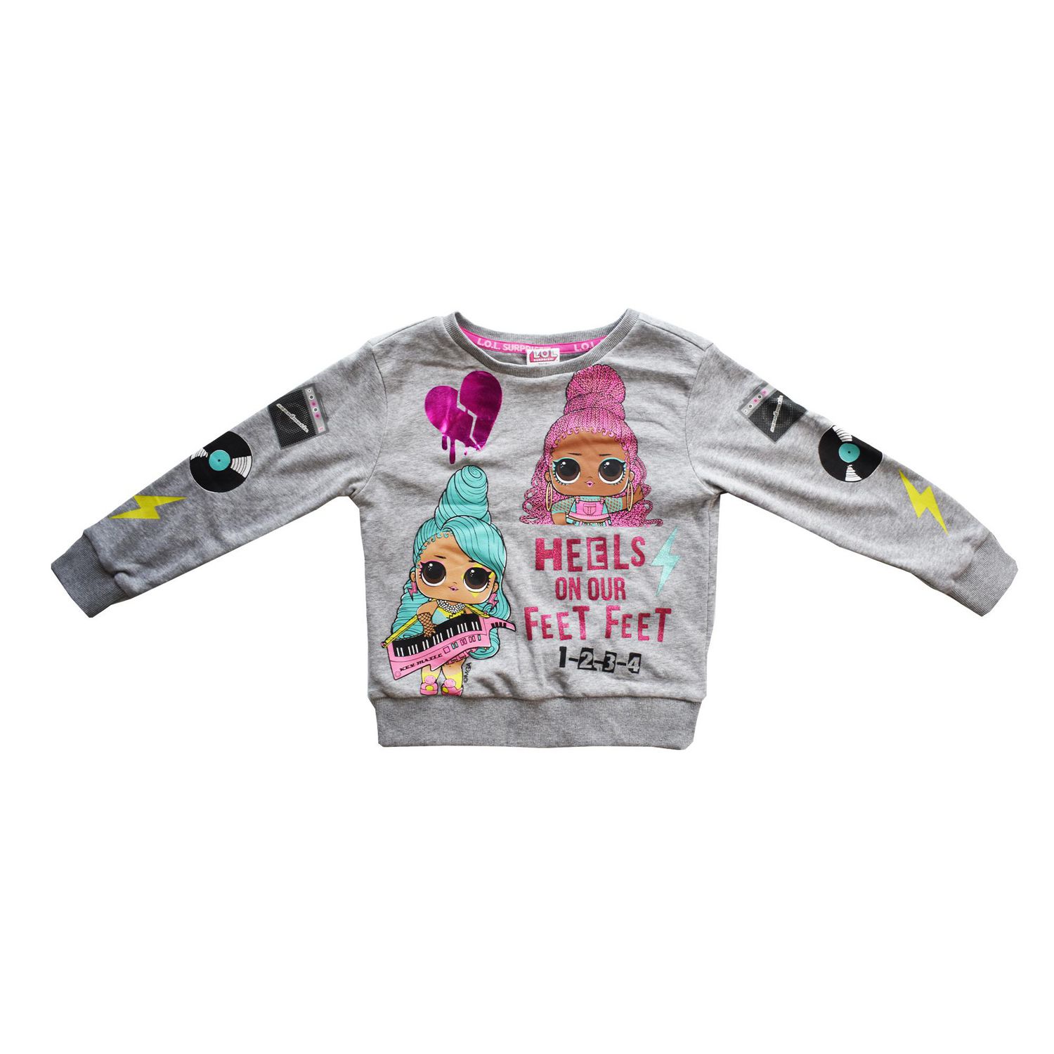 Filles L.O.L SURPRISE ! Sweat-shirt à manches longues Heels On Our Feet
