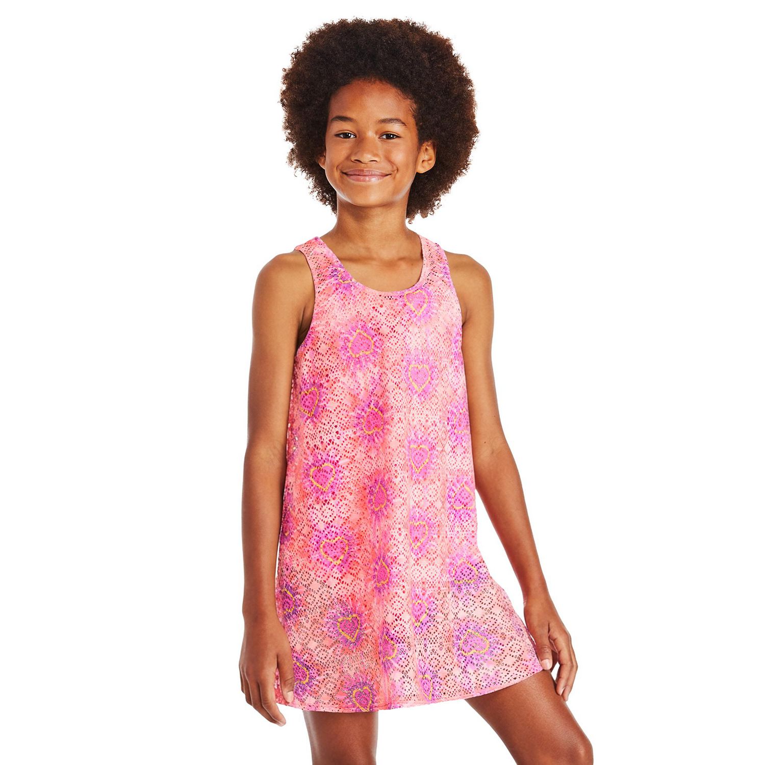 Robe cache-maillot en crochet George pour filles