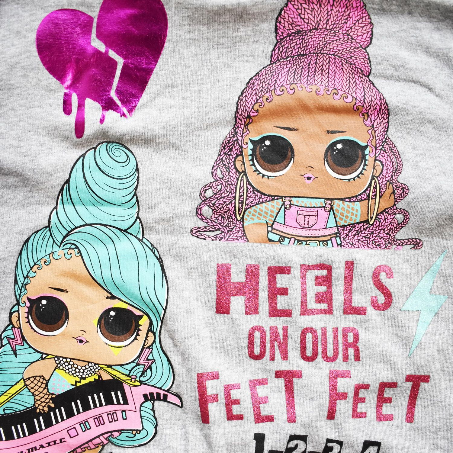 Filles L.O.L SURPRISE ! Sweat-shirt à manches longues Heels On Our Feet