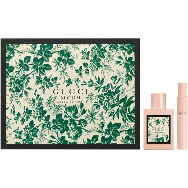 Set - Gucci Bloom Acqua di Fiori 50ml Edt Spr + 7.4ml R/B
