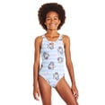 thumbnail image 1 of Hello Kitty Girls' Printed One Piece Swimsuit, 1 of 3