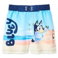 thumbnail image 1 of Short de bain imprimé Bluey pour petits garçons, 1 of 1