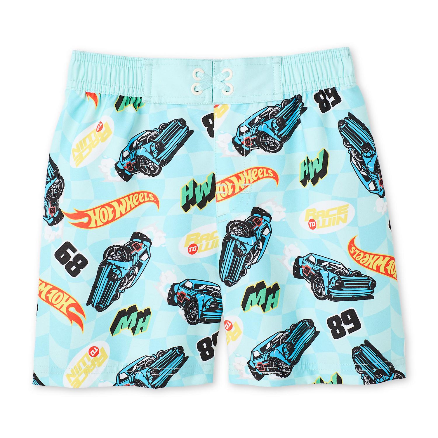 Short de bain imprimé Hot Wheels pour petits garçons