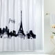 MAINSTAYS Ensemble de rideau de douche en tissu Paris – image 1 sur 2
