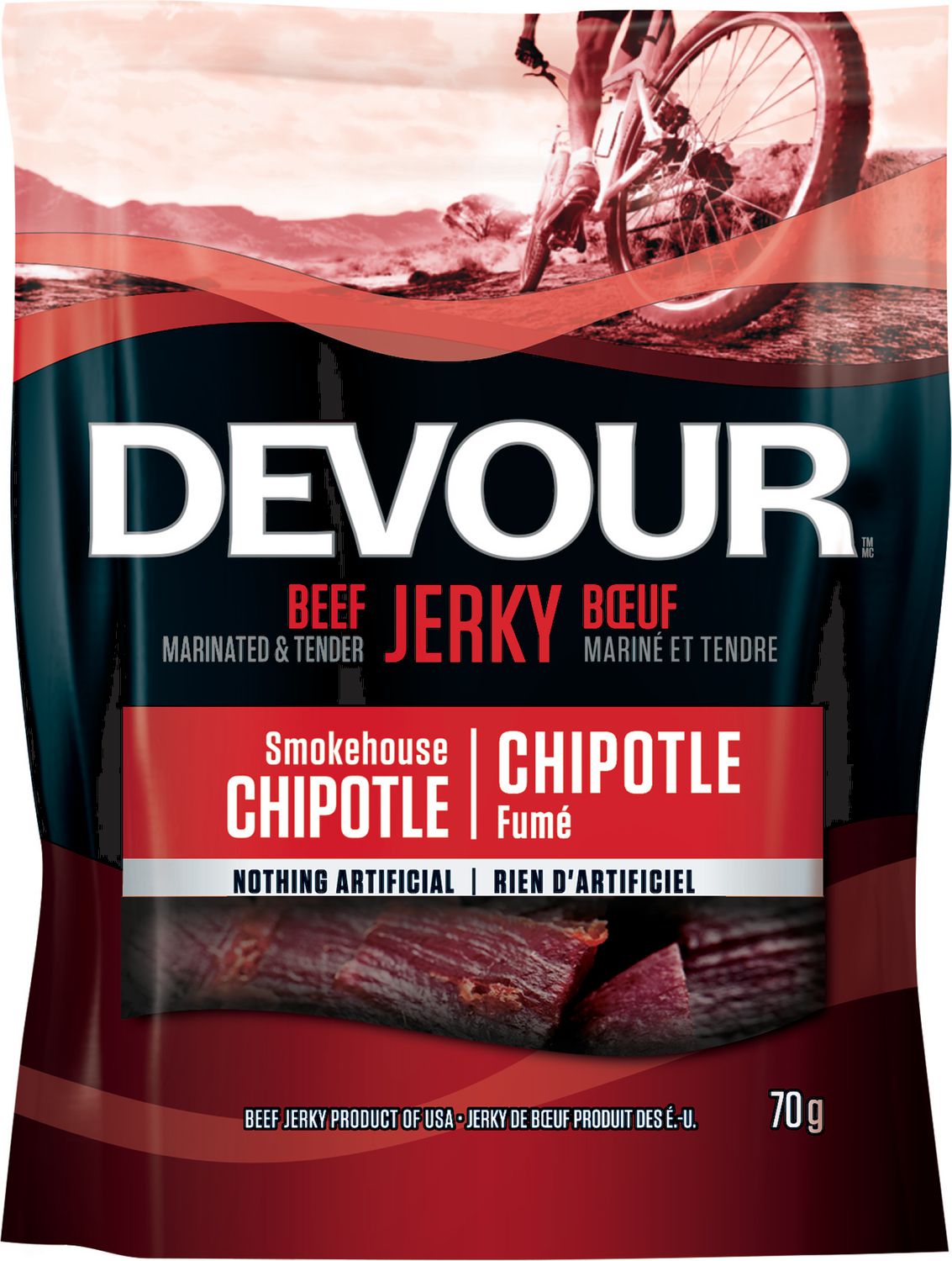 Devour Smokehouse Chipotle Beef Jerky Walmart Canada